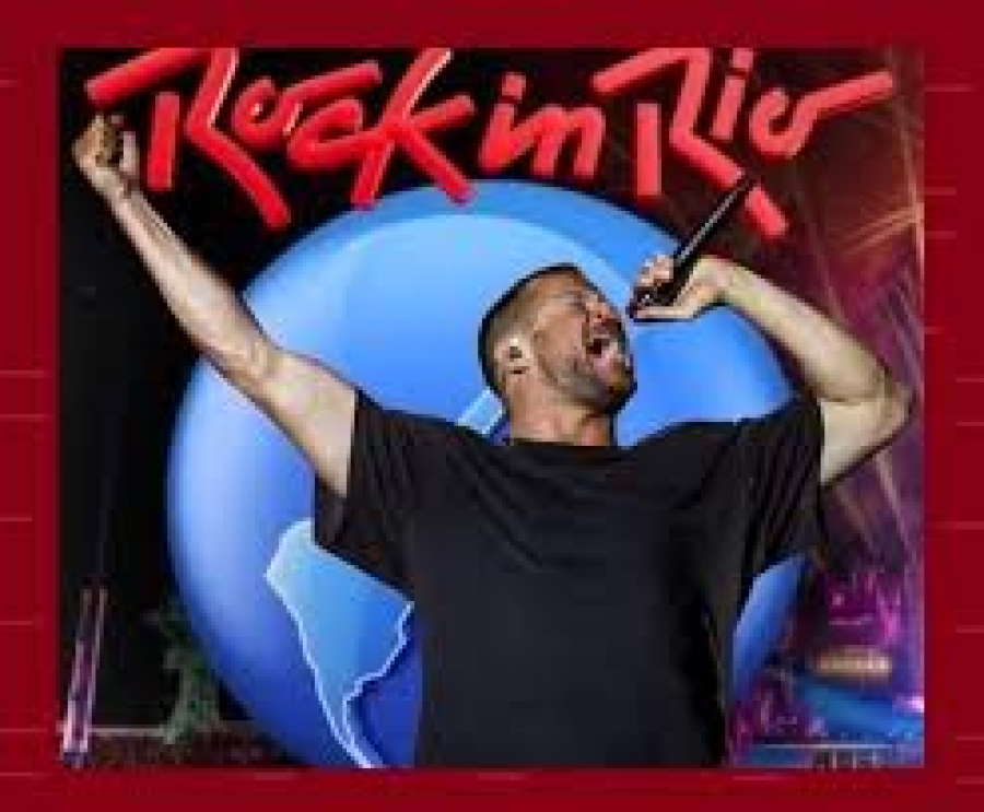 Dan Reynolds do Imagine Dragons fala no Rock in Rio sobre a saúde de Orí (a cabeça)